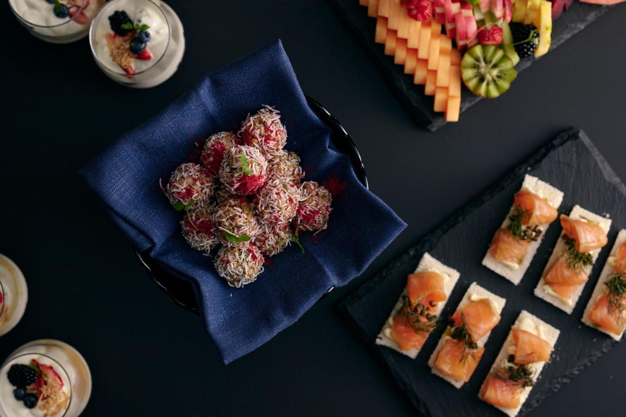 Midnight Hotel, Autograph Collection Canberra Exteriör bild A selection of canapés