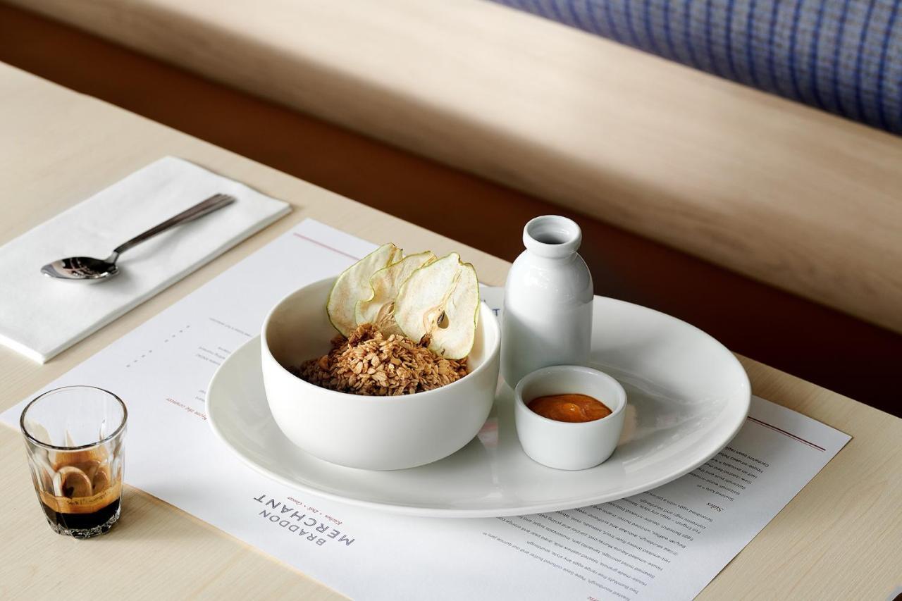 Midnight Hotel, Autograph Collection Canberra Exteriör bild A bowl of granola with milk and honey